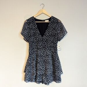NWT Altar'd State Black and Blue Dress